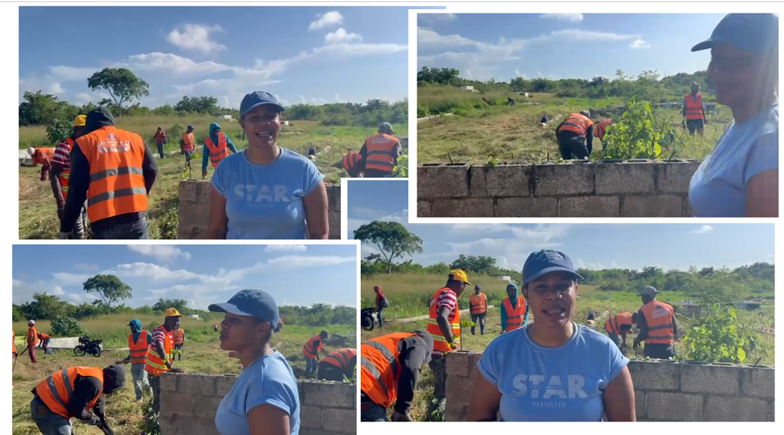 🧹 Ministerio de Obras Públicas Apoya Jornada de Limpieza en el Cementerio de Cumayasa, Noviembre 2025.