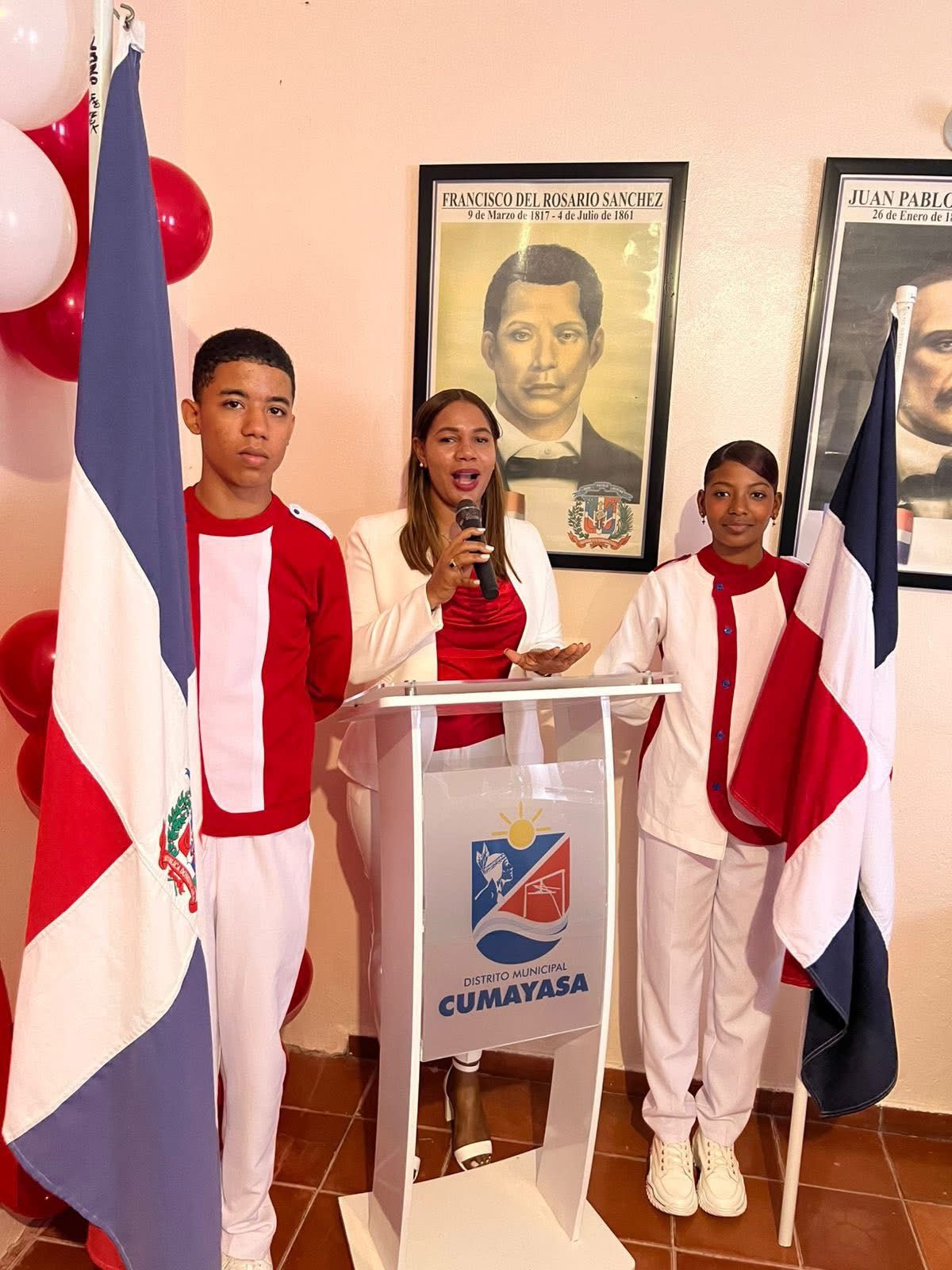 Alcaldesa Leticia Hernández hace honor al 210 aniversario del natalicio de Matías Ramon Mella febrero 2026